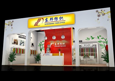 54平米展臺設(shè)計制作：一面開口/現(xiàn)代/木質(zhì)結(jié)構(gòu)/白色，為服裝展展商而作（免費使用）