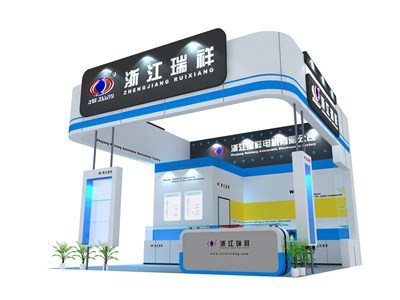 36平米展臺(tái)設(shè)計(jì)制作：三面開口/現(xiàn)代/木質(zhì)結(jié)構(gòu)/白色，為汽配展展商而作（免費(fèi)使用）