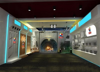 54平米展廳設計制作：現(xiàn)代/白色，產(chǎn)品類展廳-燈具展廳（免費使用）