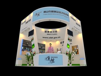 36平米展臺設計制作：二面開口/現(xiàn)代/木質(zhì)結構/白色，為綜合展展商而作（免費使用）