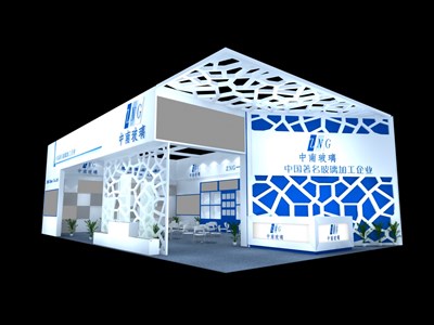 112平米展臺設(shè)計制作：二面開口/現(xiàn)代/木質(zhì)結(jié)構(gòu)/白色，為建材展展商而作（免費使用）