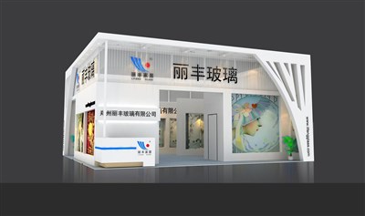 81平米展臺設計制作：二面開口/現(xiàn)代/木質(zhì)結(jié)構(gòu)/白色，為建材展展商而作（免費使用）