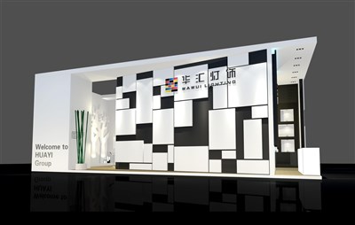 72平米展臺(tái)設(shè)計(jì)制作：二面開口/前衛(wèi)/木質(zhì)結(jié)構(gòu)/白色，為建材展展商而作（免費(fèi)使用）