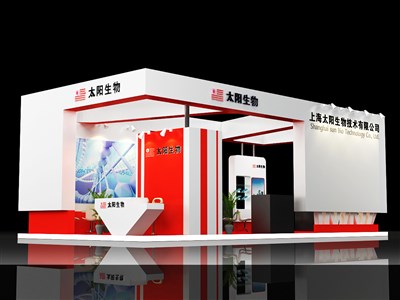 72平米展臺設(shè)計制作：四面開口/現(xiàn)代/木質(zhì)結(jié)構(gòu)/白色，為能源展展商而作（免費使用）